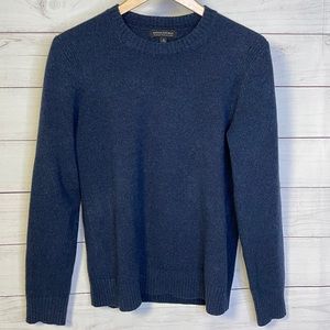 Banana Republic Merino Wool Crewneck Sweater Blue